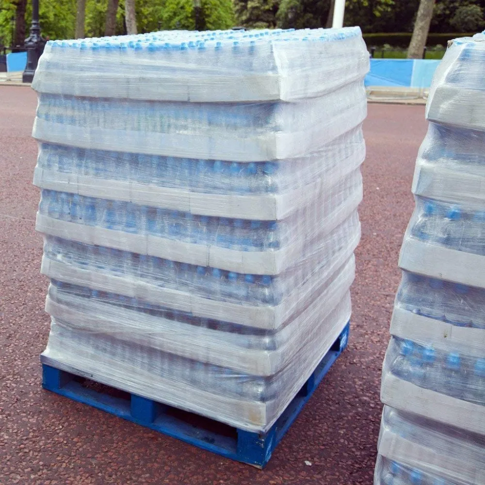 拉伸膜工厂 lldpe 透明/透明 70/80 gague/gage 托盘拉伸膜 pallet