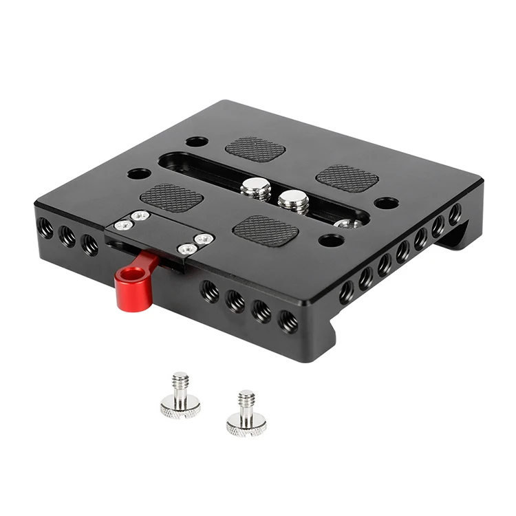 Camvate Aluminum Quick Release Base Plate With Locking Lever For Arri