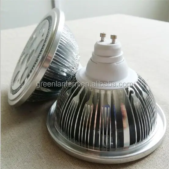 9W High power COB AR111 Led light bulb GU10 base AC 230V 120V