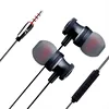 Hot selling wired earphone free sample mobile accessories in-ear stereo earphone