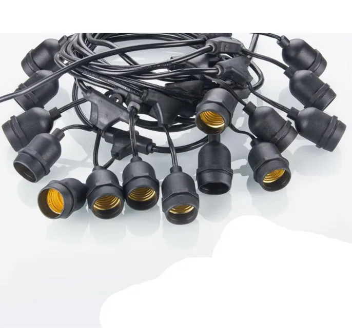 2020 CE&RoHS 48ft 13 Filament Bulbs  Led Outdoor String Light Waterrproof Outdoor Light