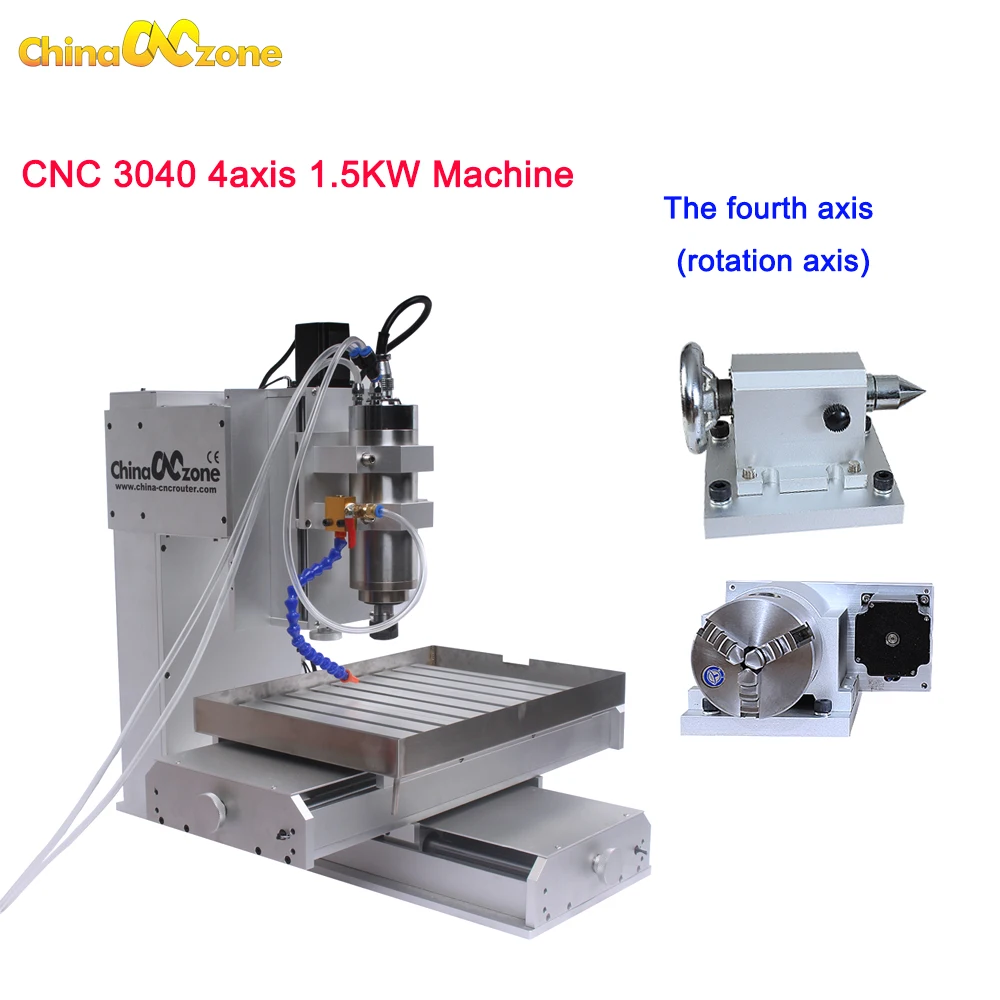 Hy3040 2.2kw 4 Axis Benchtop Cnc Milling Machine Buy Benchtop Cnc