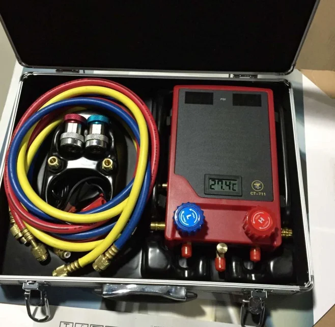 Fault Test Detector For Air Conditioning System Of The Cooltest 711 Auto Electrical Diagnostic