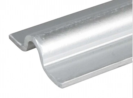 Sliding Gate V Track - Galvanized - 3.5 Wide - 12 gauge