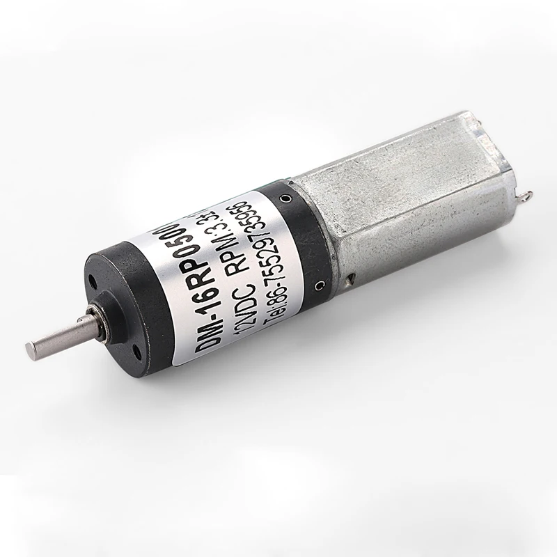 high torque battery operated 12v 1rpm low speed dc geared motor