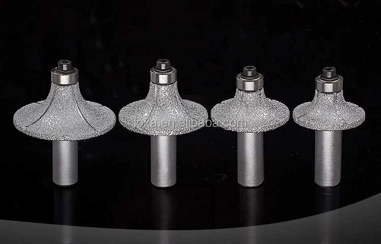 Brazed Diamond Profile Wheel Concave Cylinder Electric Router Bit ...