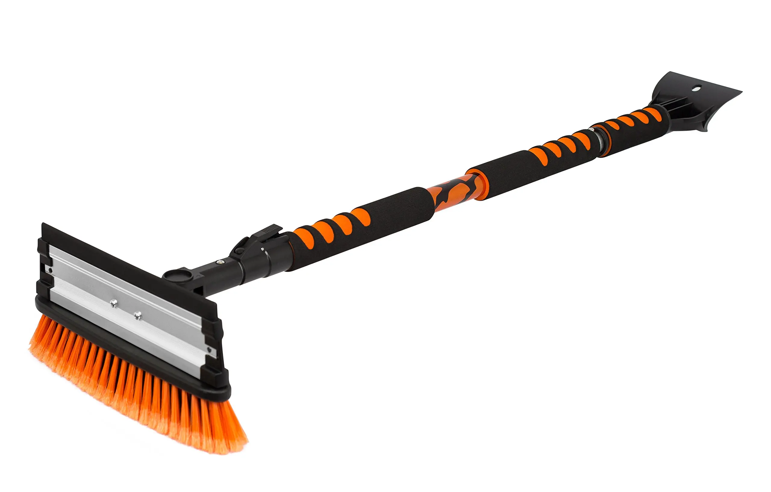 Buy Snow Moover 58" Extendable Snow Brush with Squeegee & Ice Scraper