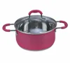 masterclass premium stainless steel cookware single soup pot sauce pan fry pan