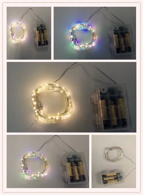 5m 10m 20m Operated 24 Keys Light Battery Rose Flower Fairy 10 M Led String Lights