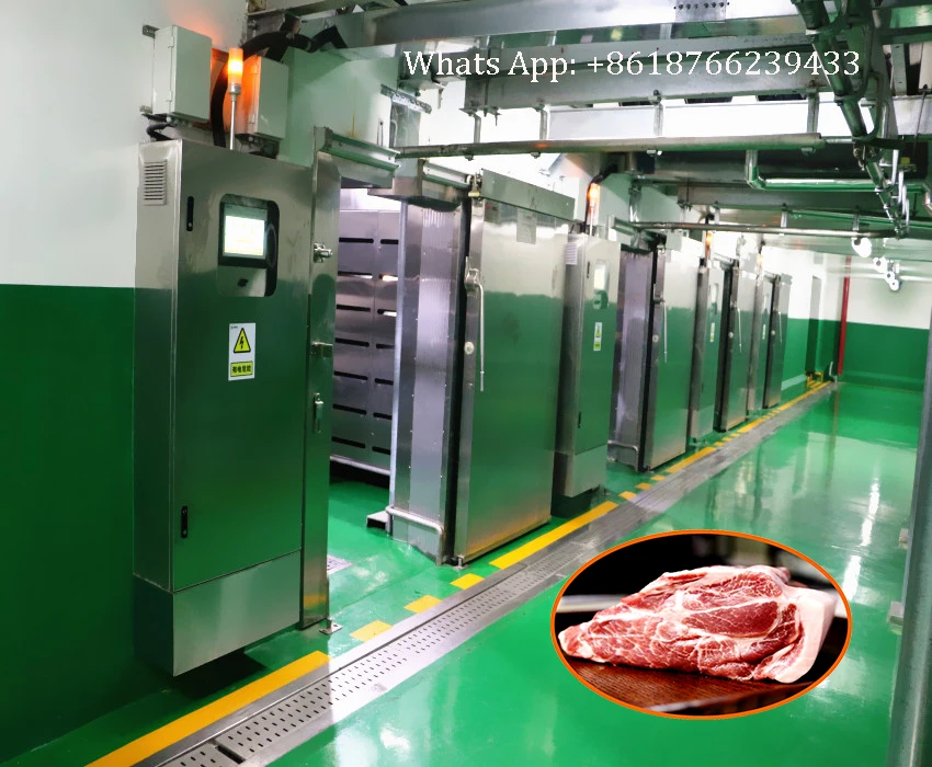 Chicken thawing chamber for defrosting machine frozen meat microwave thawing machine equipment