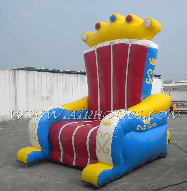 Beautiful Inflatable King /queen Throne Chair Stand Balloon For