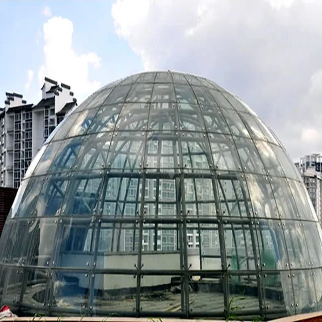 Ready to assemble structure steel dome house