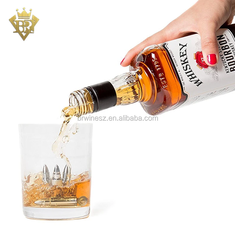 Best Reusable Ice Cubes Stainless Steel Bullet Whiskey Stones Buy