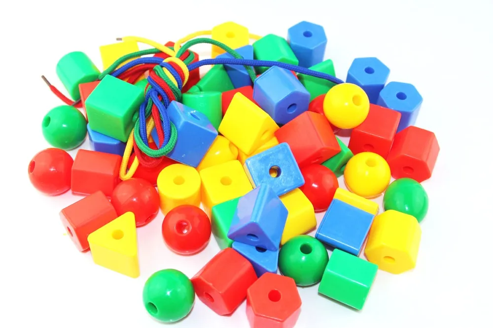 Plastic Building Shapes Toy Plastic Building Blocks Toys For Preschool