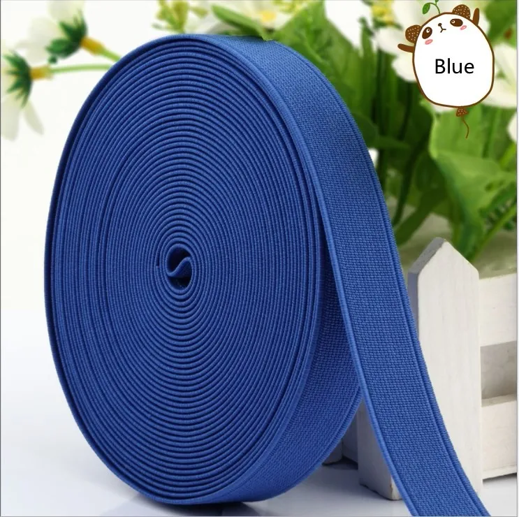 Wholesale 1inch Colourful Woven Knitted Elastic Band Buy Colourful