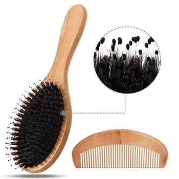 boar hair comb