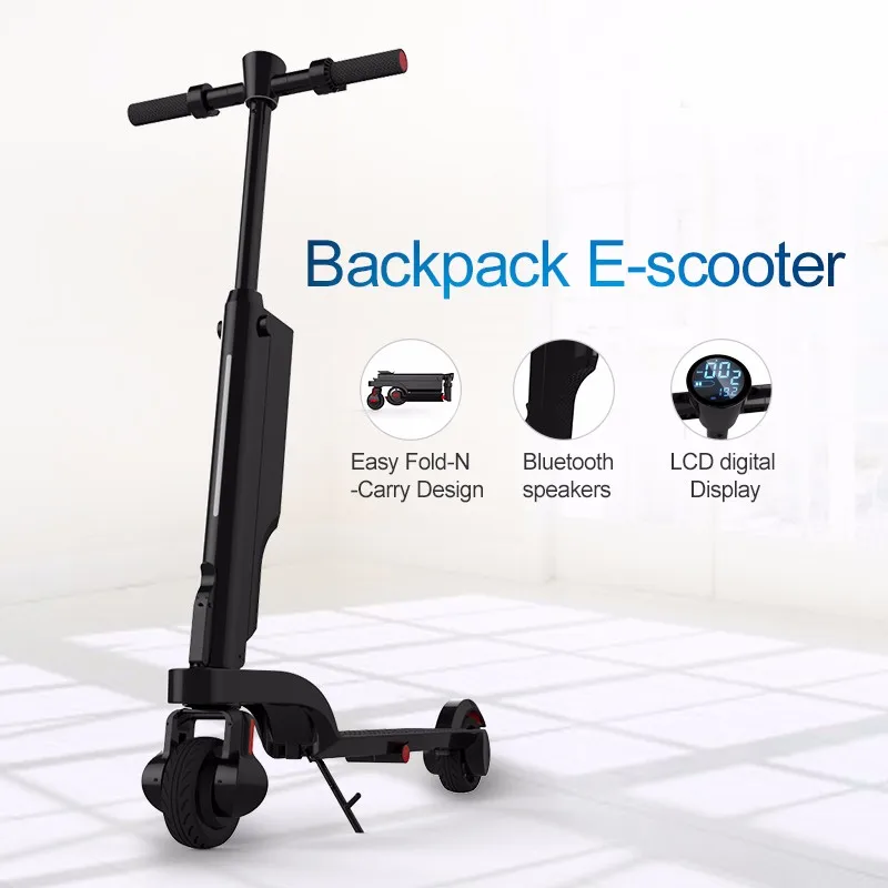 foldable backpack electric scooter