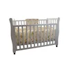 china manufacturing OEM design wooden sleigh baby cot