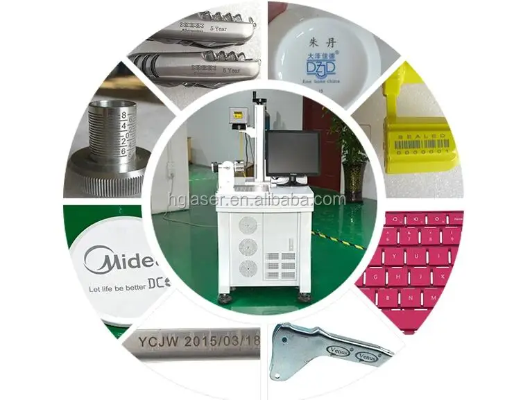 factory price mini logo date code engraving machine laser printer on plastic