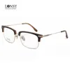 New coming metallic acetate optical glasses brand name spectacle eyewear frames R0633