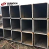 full sizes paint dark black welded square tube