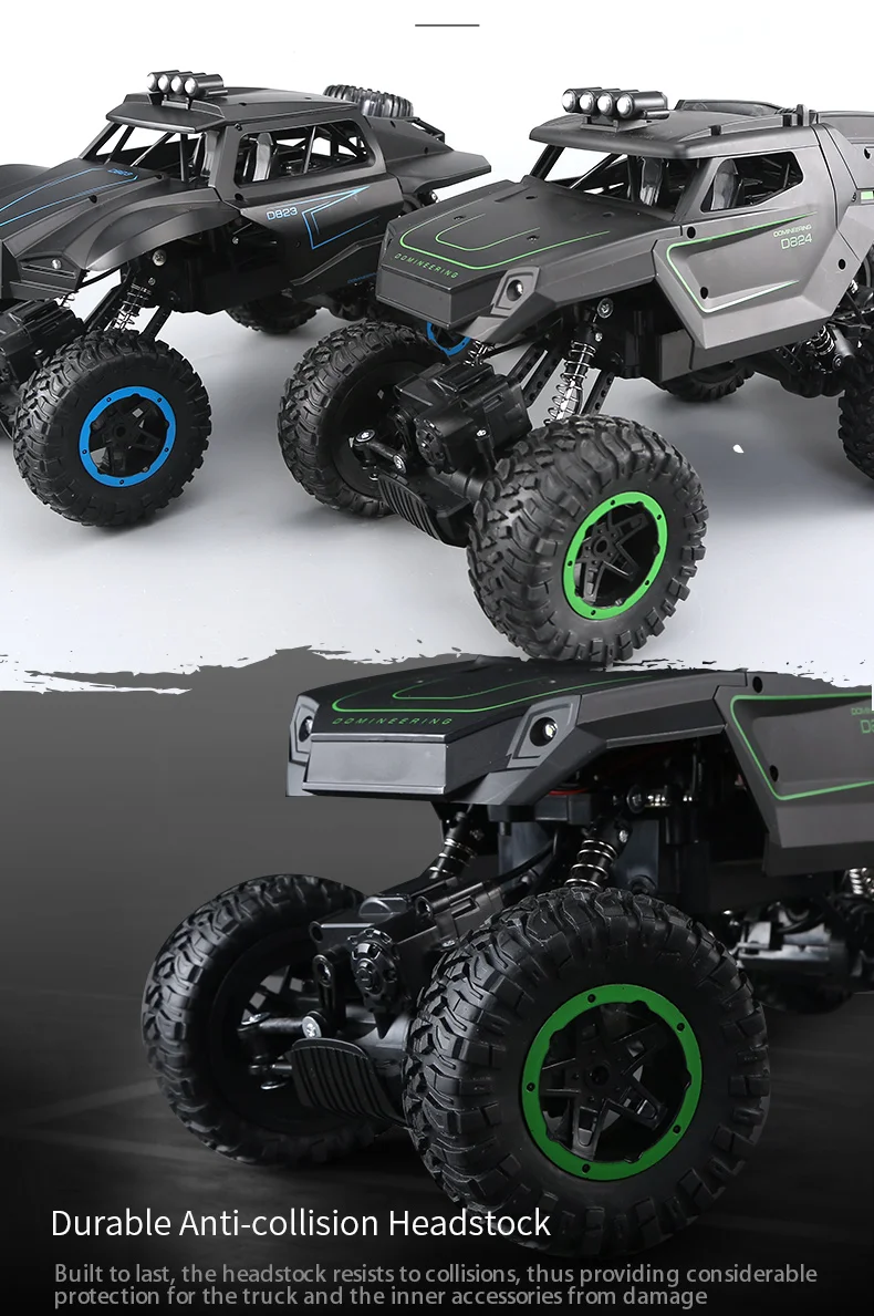 New Arrival JJRC MAX Q51 Off-road RC Car Q51A/Q51B /Q51C/Q51D 1: 12 6WD Drive Remote Control Truck High and Low Speed