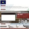 RC80 Series 100"110"120"130"135 Tension Optional inch motorized Electric Automatic Projection Screen for Education & Business