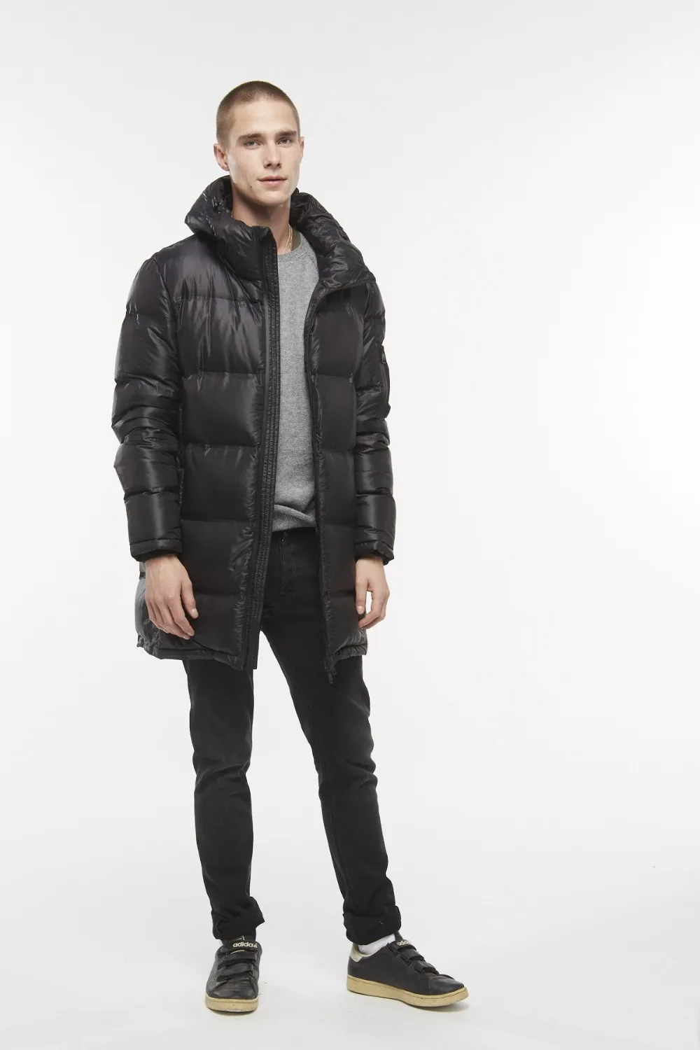 European Fashion Long Waterproof Padded Men Coat Buy Waterproof Men