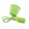 E27 Socket Base Silicon Pendant Hanging Lamp