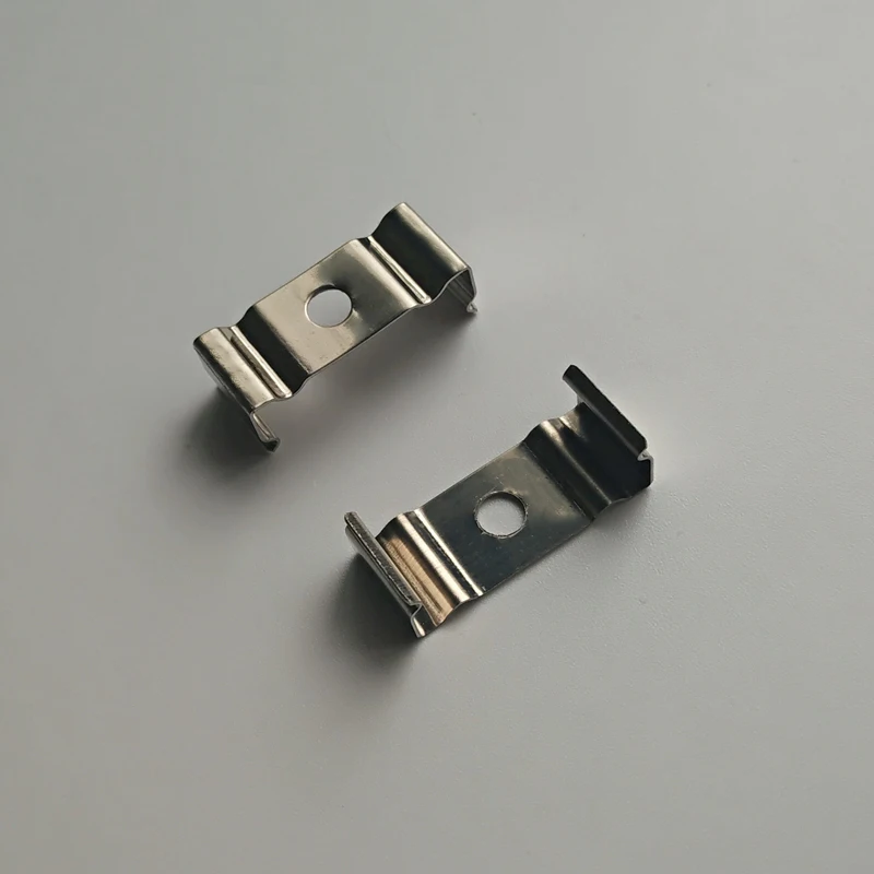 Fluorescent Lighting Tube Fixture Stainless Steel Lamp Spring U Clips