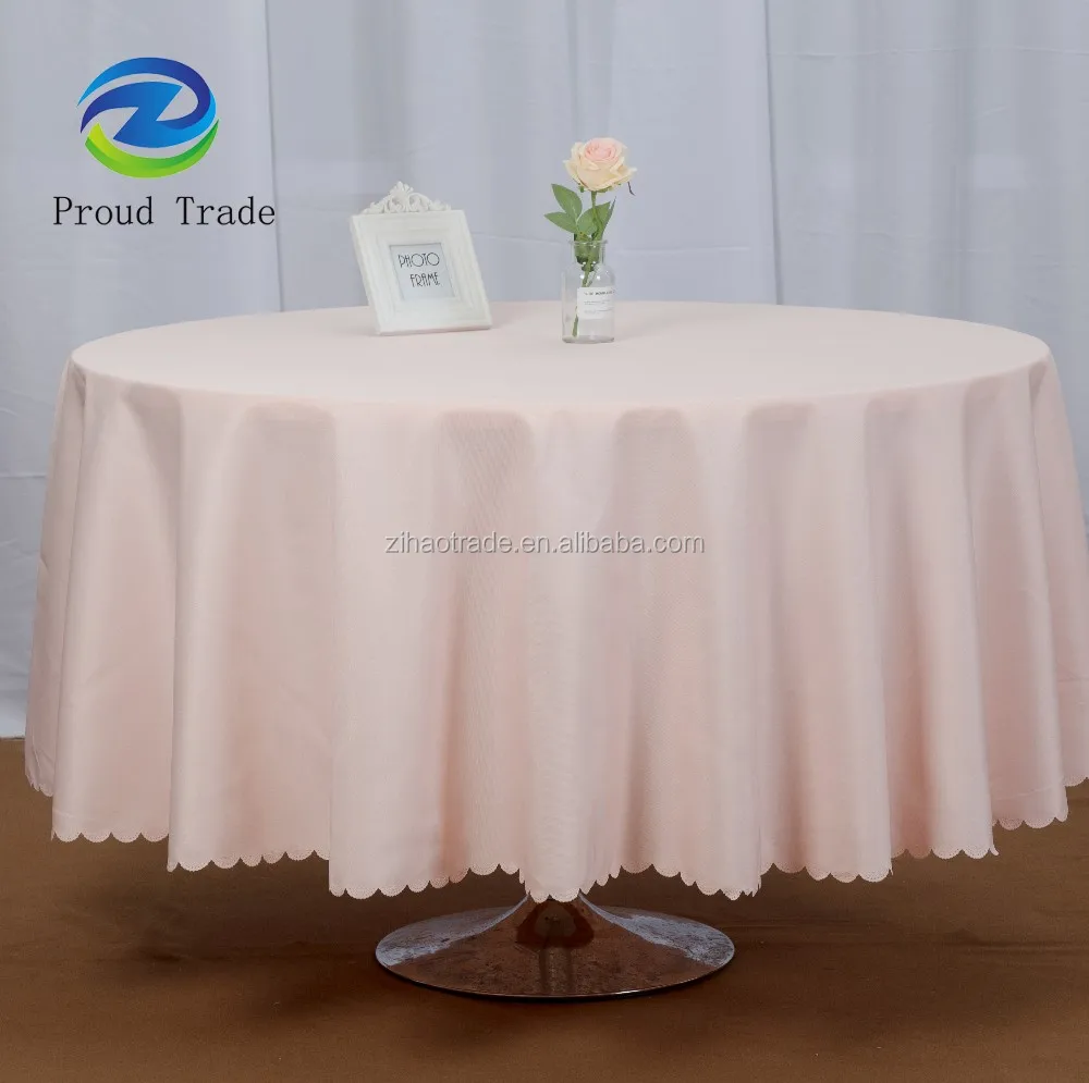 Beautiful Blush Pink Tablecloth Round For Wedding Buy Blush Pink Tablecloth,Tablecloth Round
