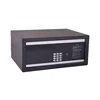 Black color safe deposit box keys big size waterproof lock safe box