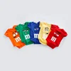 Summer Baby Clothes M Beans Chocolate Short Sleeve Causal Baby Romper Jumpsuit