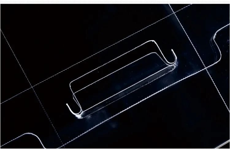 15 cm clear Christmas bakery cookie cake box with handle