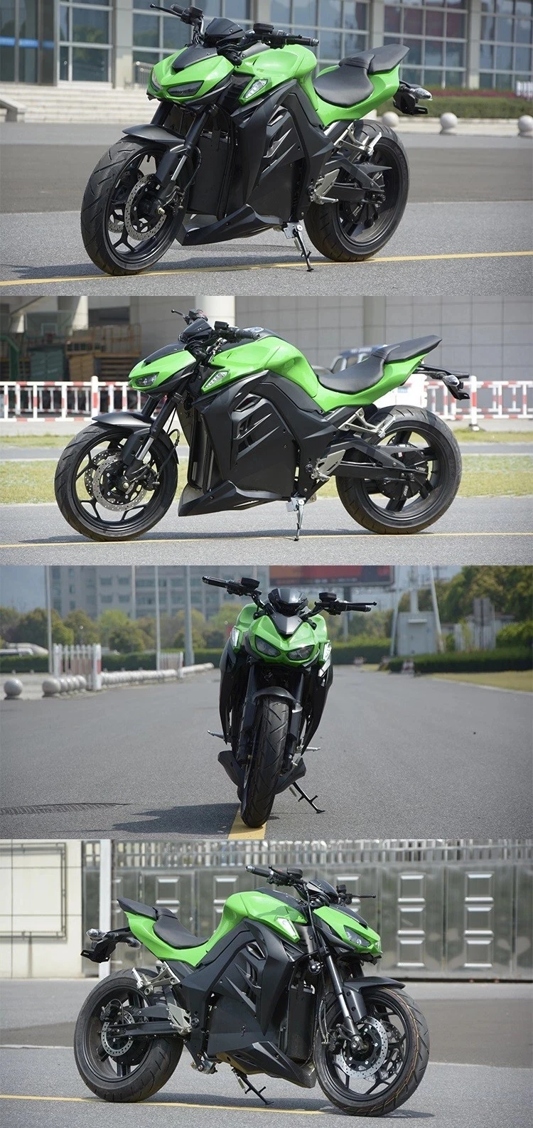 Z1000 Racing Electric Motorcycle 10000w Lithium Battery Top Speed Max