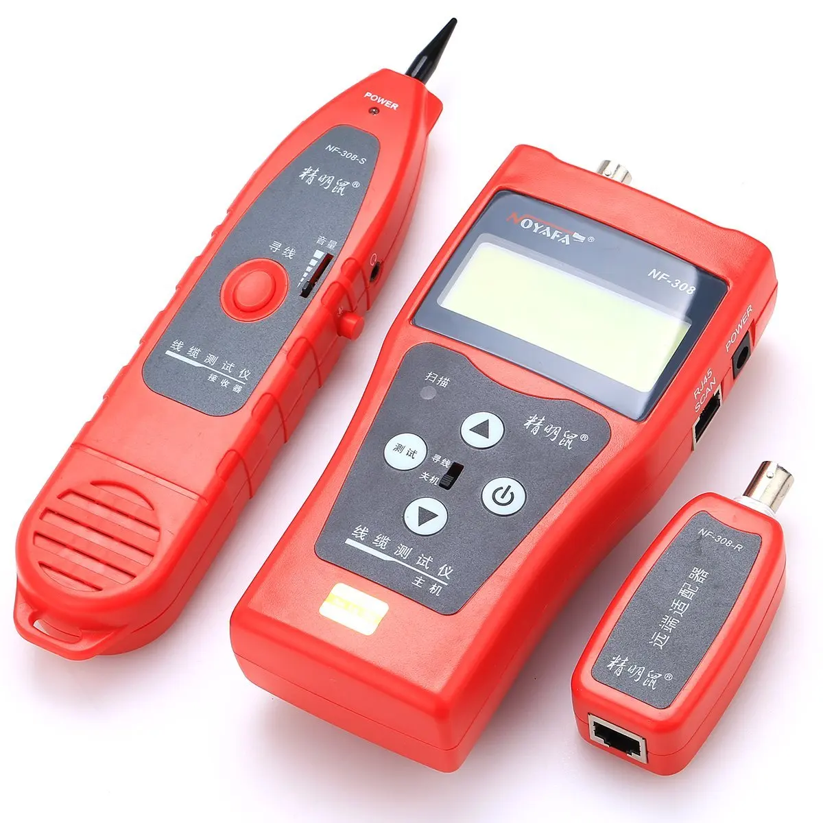 nf cable tester quotations deals cheap rj45 identifier locator lan bnc rj11 tracker telephone remote wire length network audio