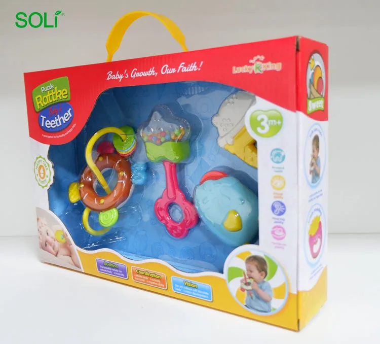 100 Ecofriendly Plastic Baby Rattle Toys Cheap Price Baby Rattles