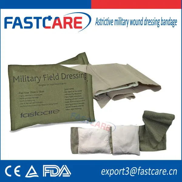 Ce Astrictive Military Wound Dressing Bandage - Buy Military Wound 