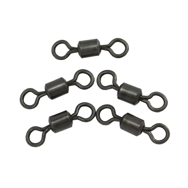 All sizes top quality standard rolling barrel swivels for carp fishing rigs