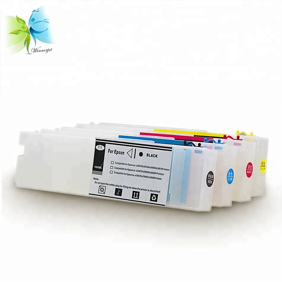 1000ml/pc New Version Empty Refill Ink Cartridge For Epson Surecolor