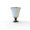 Hot selling OEM factory unique outdoor garden solar energy outdoor stone pillar light
