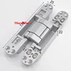 Smooth casing Zinc alloy three direction adjustable concealed hinge,concealed door hinge 3d hinges hinge 3d model