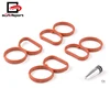 Car Swirl Flap for BMW N47 2.0D Engine Blank Bung Flaps Removal Plug with 4 Gaskets Repair Replacement Accessories Kit