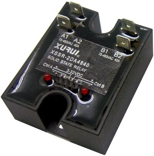 Dual Output Ac Solid State Relay / Solid State Dpdt Relay (ssr2da