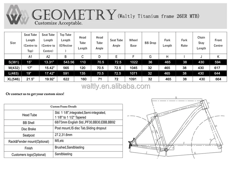 double butted bike frame