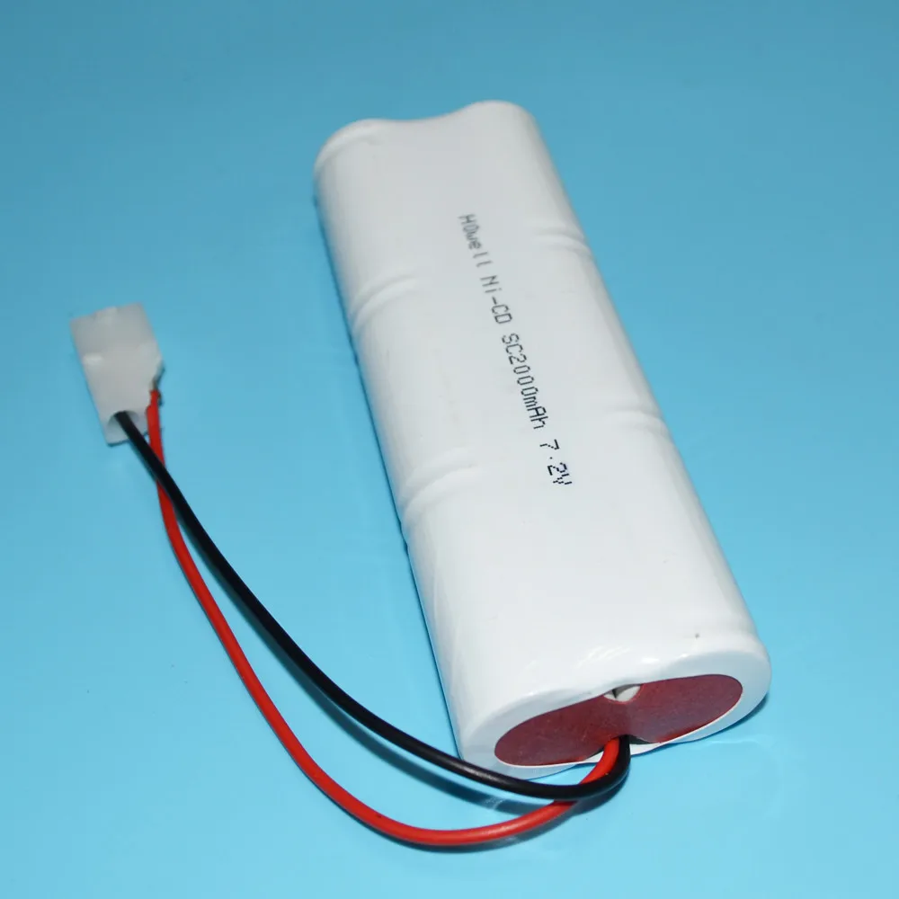 nikko 7.2 volt rechargeable nicd turbo battery pack