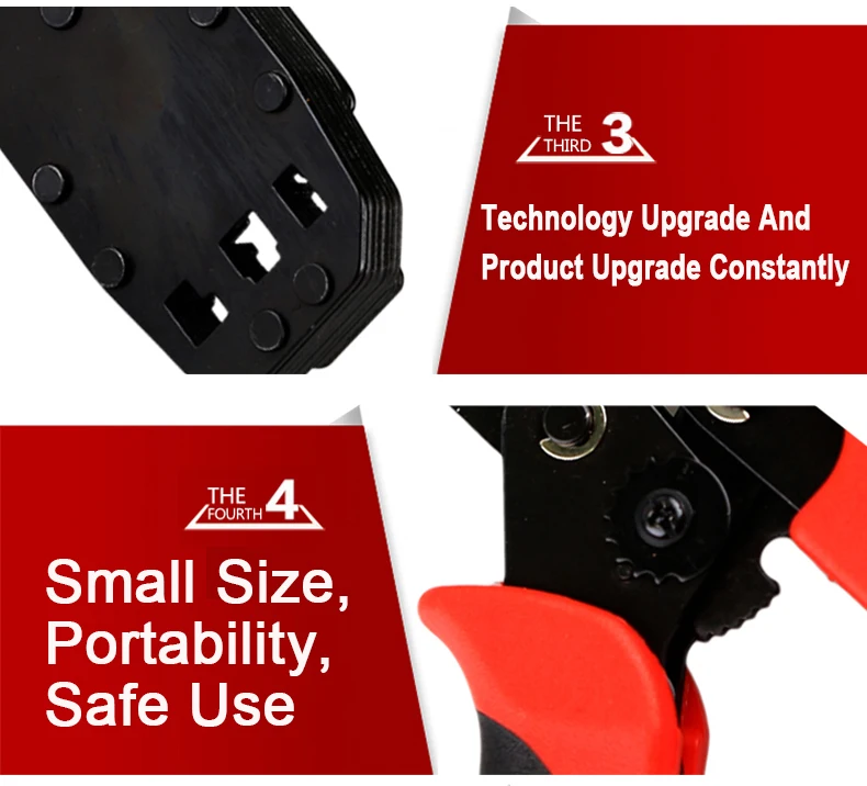 FSB Series Ratchet Crimping Tool Crimper Pliers for Electrical Crimps ...