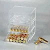 Customized clear acrylic luxury chocolates flower box for valentine's day