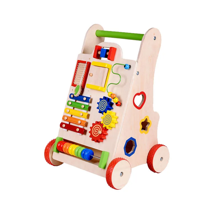 kids wooden walker