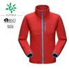 Ykk zipper red chief jacket custom workwear fleece jacket windbreaker polar jackets men